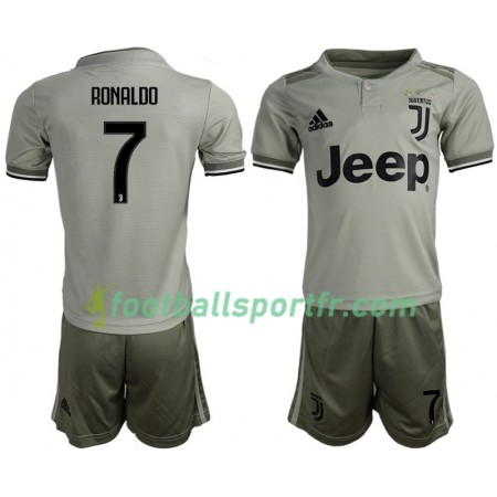 Tenue Juventus Ronaldo 7 Enfant Extérieur 2018-2019 Maillot de Foot